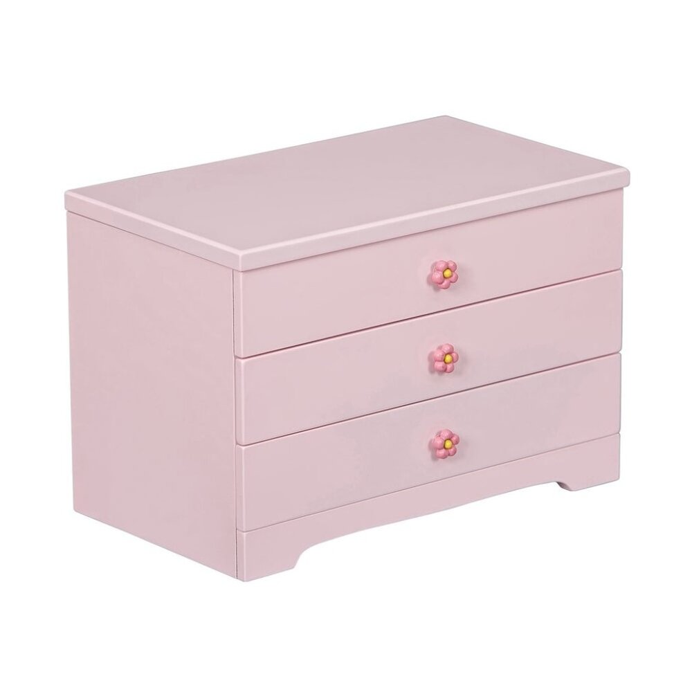 Mele Jewelry Boxes 00833S20 Alice Girls Wooden Musical Ballerina Jewelry Box Pin
